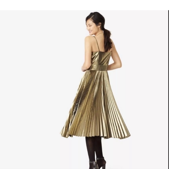 kate spade | Dresses | Kate Sapde Gold Dress | Poshmark